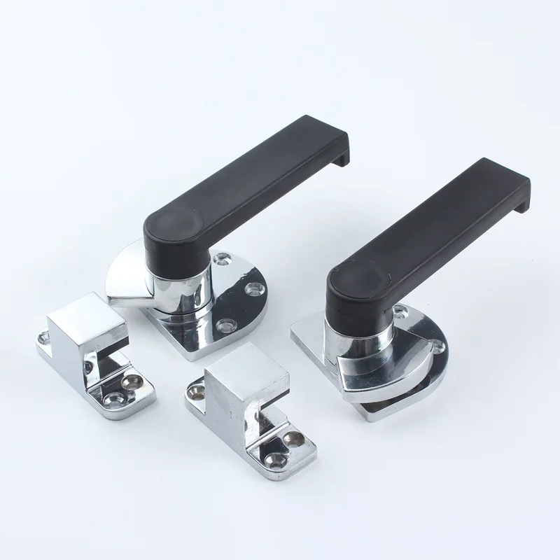 

Universal Freezer Handle Oven Cabinet Door Knob Seafood Steam Box Lock Latch Hardware Commercial Pull Industrial