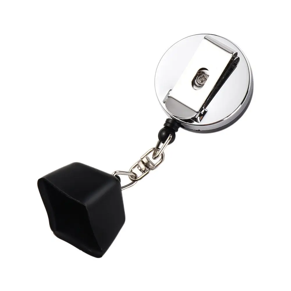 with Belt Clip Keys Chain Billiards Chalk Holder Retractable Choker Clip Chalk Storage Holder Snooker Pool Chalk Holder