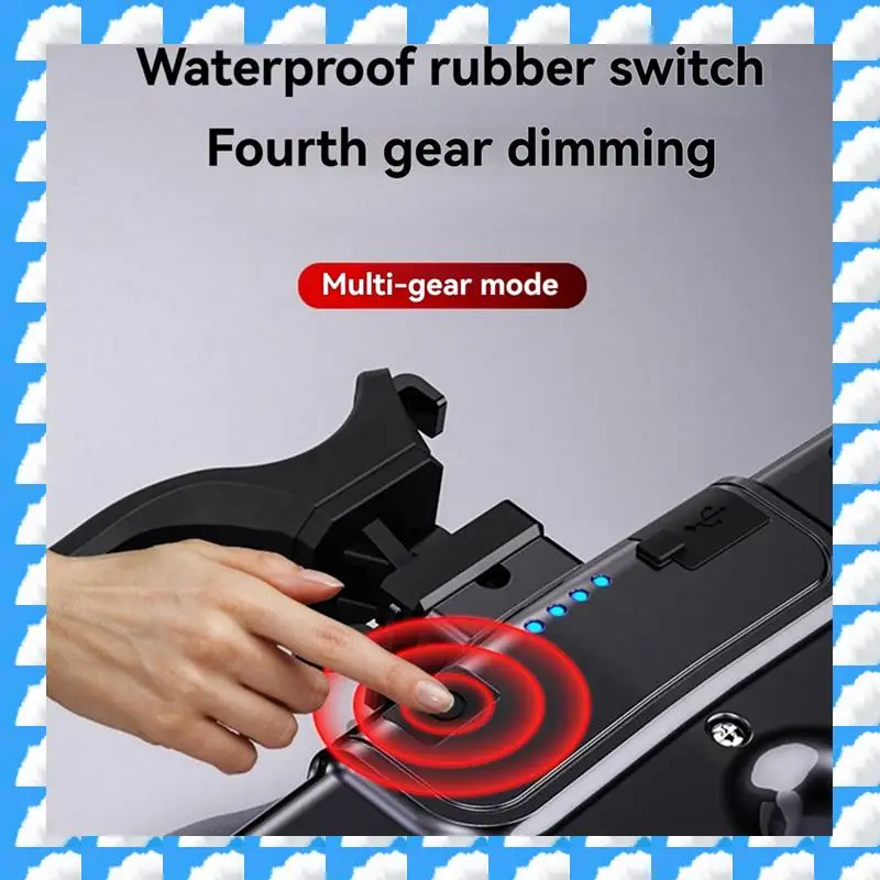 

ONGE Intelligent Remote Control Bicycle Taillight Bicycle Warning Tail Light Mountain Bike Intelligent Remote Control Turn Signa