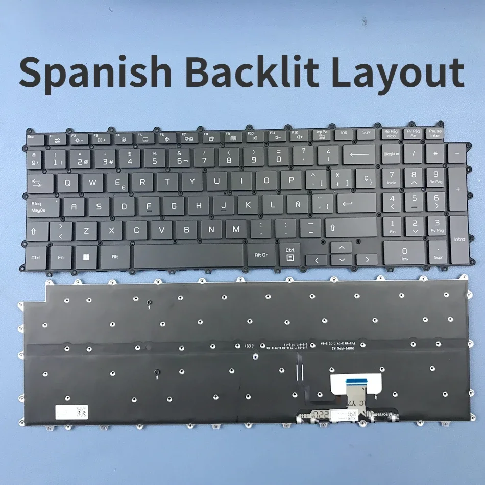 

Spanish Backlit Keyboard for LG 15Z90P-G.AP55G 15Z90P-G.AA54Y 15Z90P-G.AA56Y 15Z90P-G.AR54C2 15Z90P-N.APS3U1 APS7U1 15Z90P-K