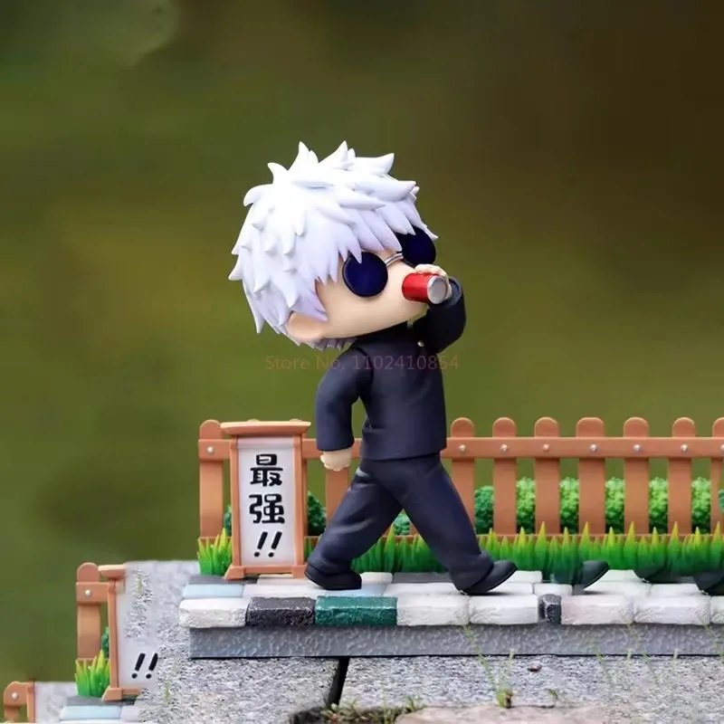 Anime Jujutsu Kaisen figura Satoru Gojo Geto Suguru figuras de acción mini edición pvc Gk estatua modelo muñeca juguetes colección regalo