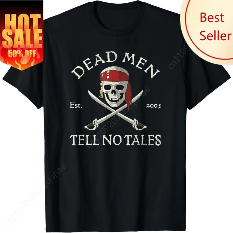 

Disney Pirates of The Caribbean Dead Men Tell No Tales T-Shirt Small
