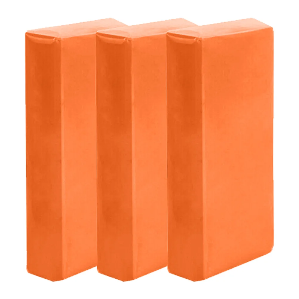 

3-10PCS Vehicle Clay Cleaning Bar Car Detailing Waxing Polish Treatment Fine Grade Fits For Body Part Glass Mirror Bumper Orange