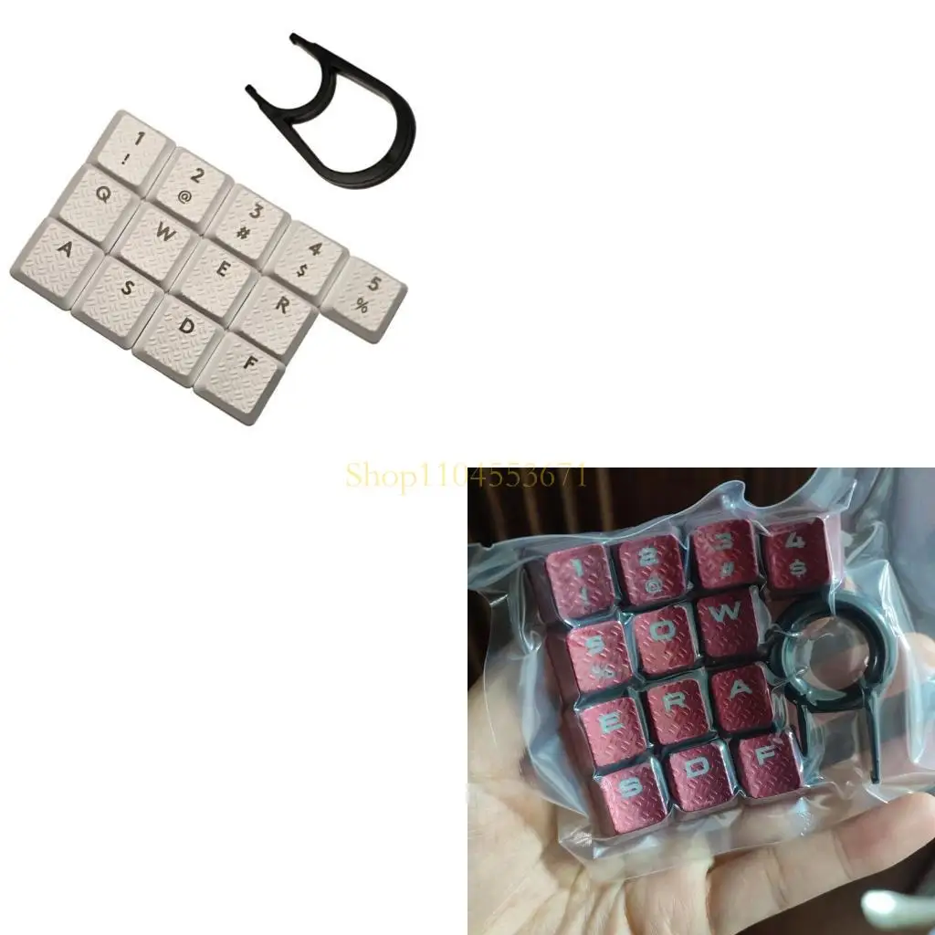 

Best Seller Stylish ABS Keycaps Textured Tactility Backit Keycap for G813/G815/G915/G913 TKL Non Slip for Gamers Professionals