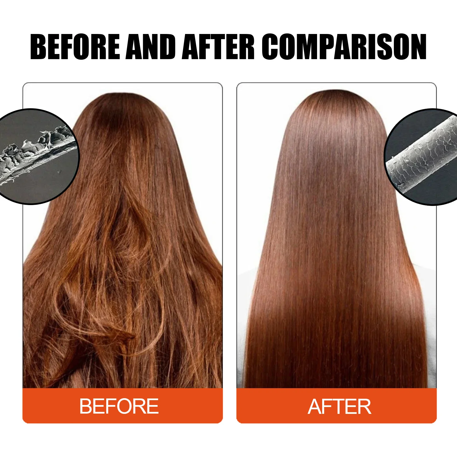 EELHOE Collagen Straightener Rose Oil Hair Care to smooth frizz Protect Color Repair Damage Reduce hair damage Softener