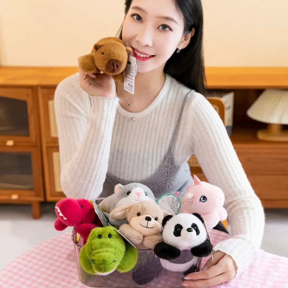 

Appease Doll Crocodile Simulation Animal Plush Toy Cat Soft Capybara Plush Pillow 20cm Unique Dinosaur Plush Doll Birthday Gift