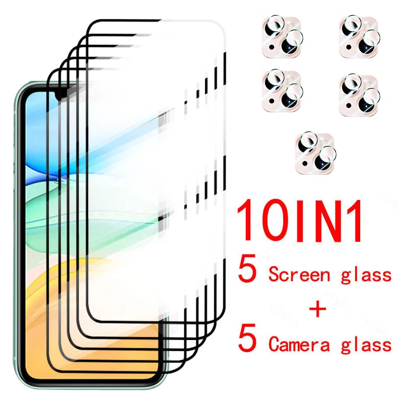 

Full Protection Glass For Apple iPhone 12 mini 11 Pro Max X XS XR Screen Protector Film For iphone 7 8 6 6S Plus SE LensGlass