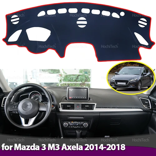 Para Mazda 3 M3 Axela 2014 2015 2016 2017 2018 cubierta antideslizante para salpicadero almohadilla protectora accesorios de coche alfombra parasol