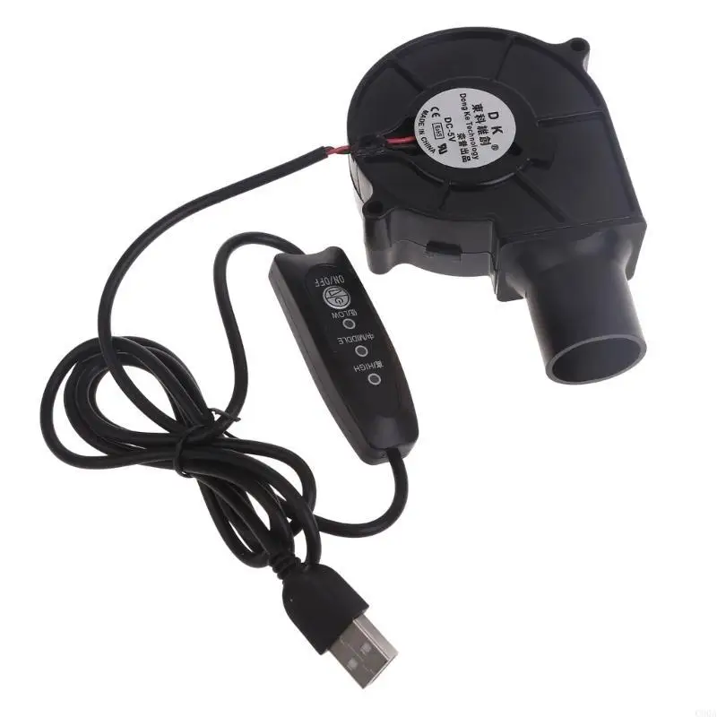 

C90A Powerful 7530 Blower Fan Cooling USB Blower Fan Oil Bearing Air Blower Fan