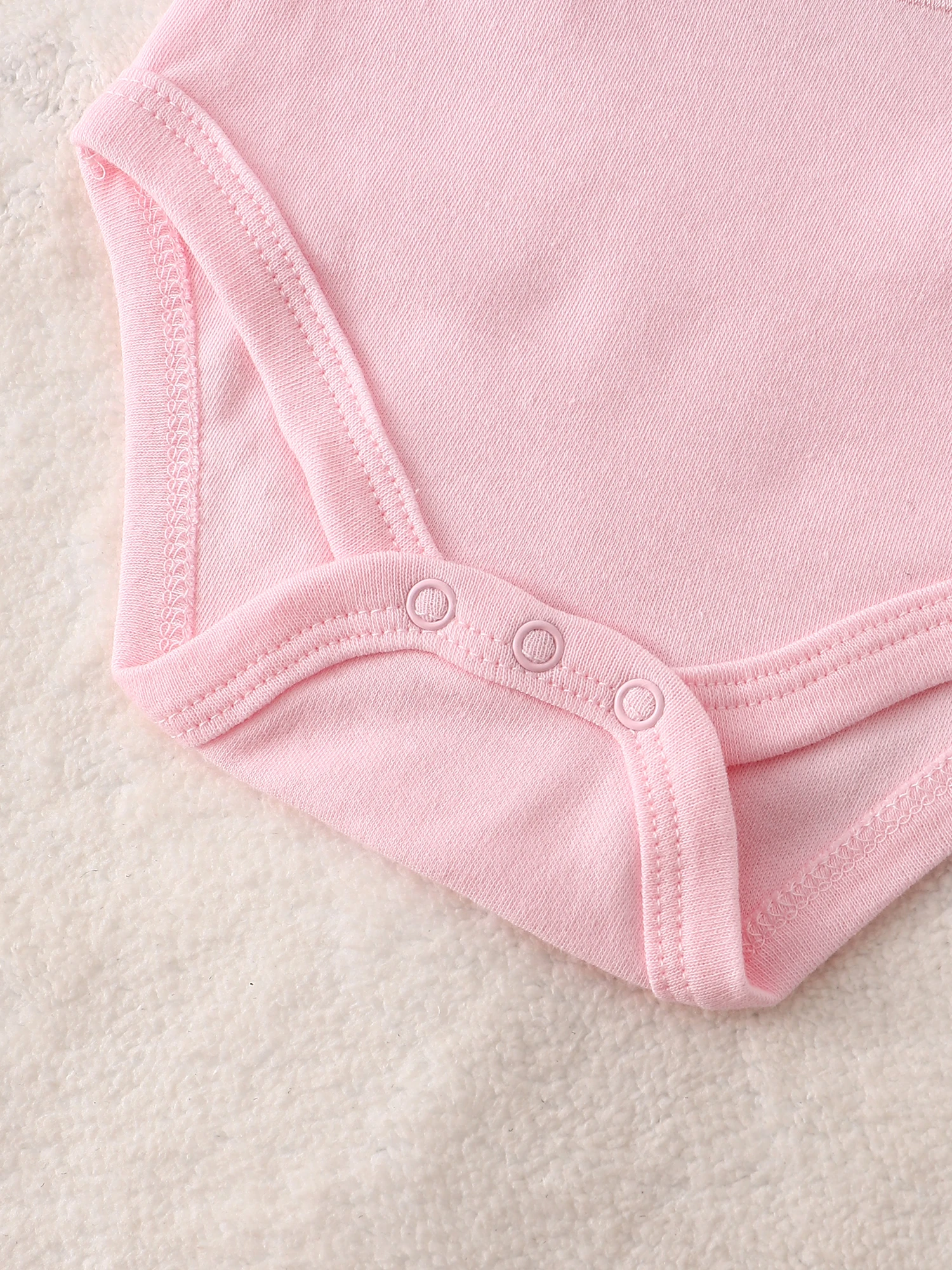 Baby-Mädchen-Strampler, 5-teilig, neuer Stil, Baby-Mädchen-Kleidung, Frühling/Herbst, langärmeliger Strampler aus Baumwollstoff, geeignet für 0–12 Monate – Detail 7