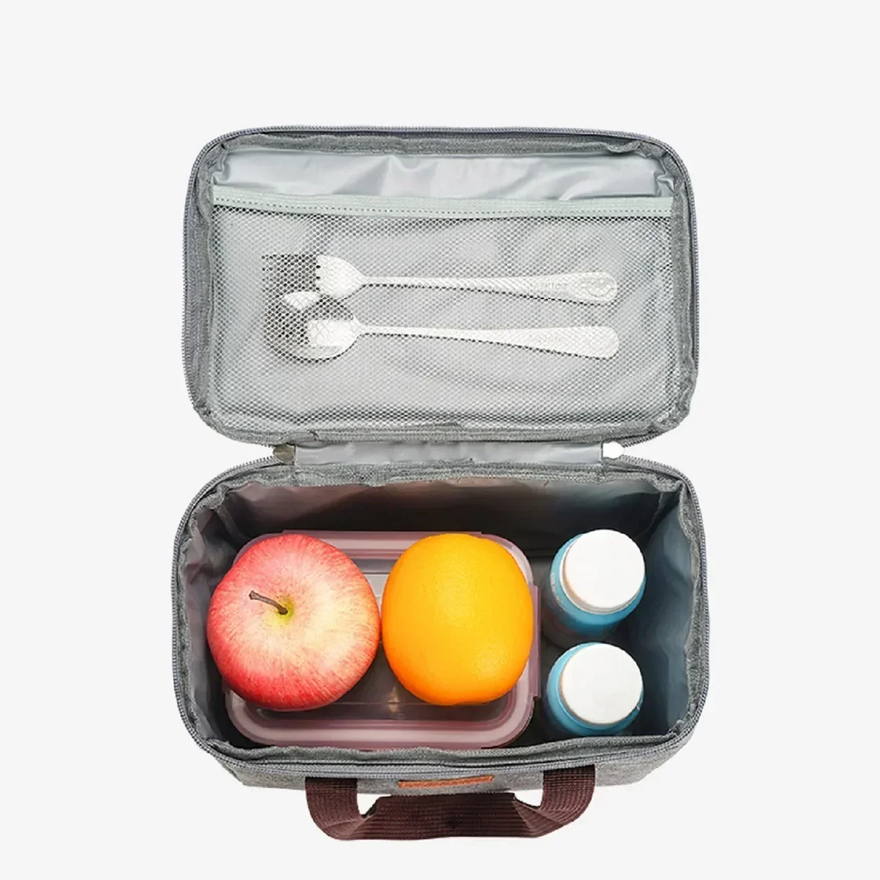 Een geïsoleerde lunchtas, verdikte geïsoleerde lunchboxtas voor kinderen, draagbare geïsoleerde babyflestas