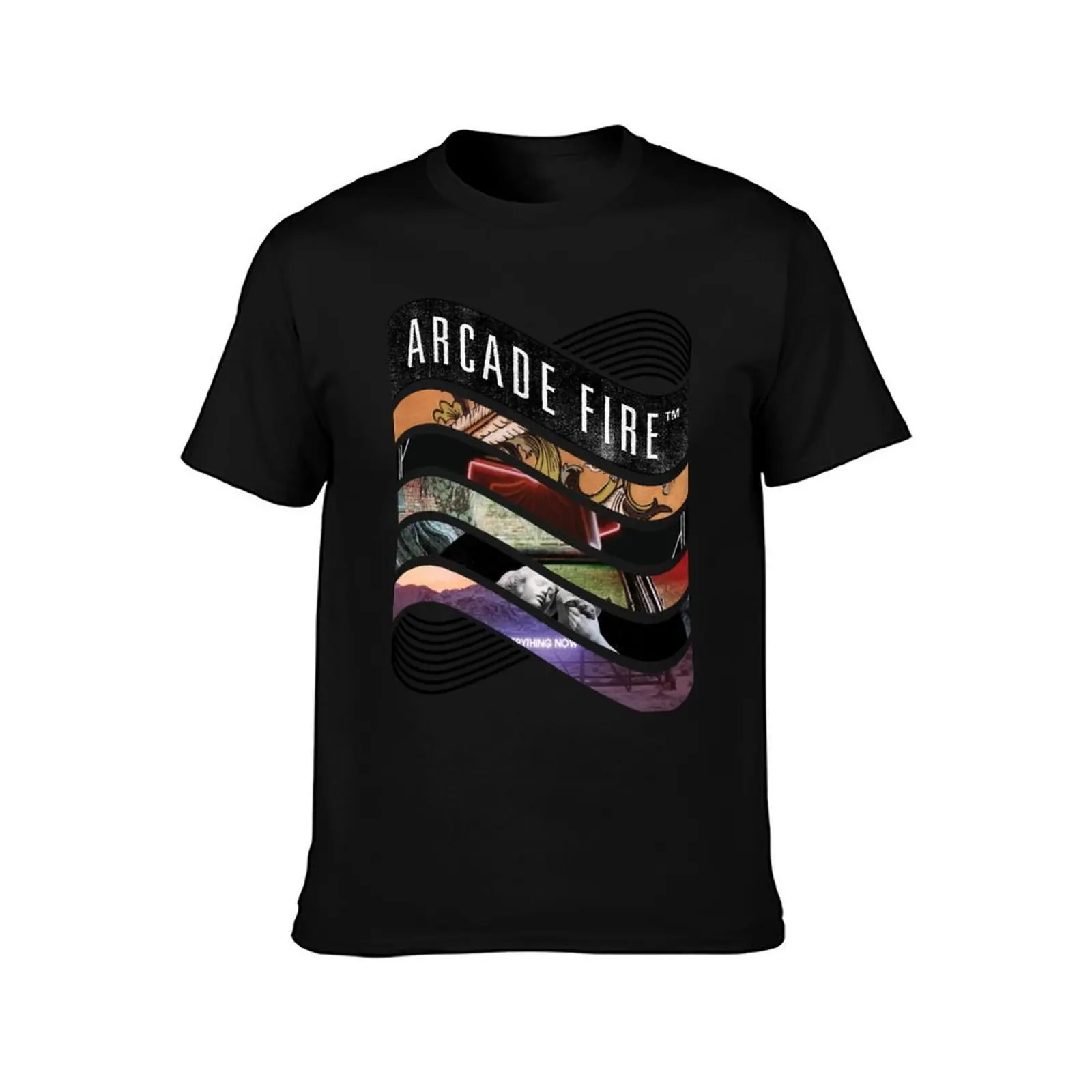 Arcade Fire - Discography Essential T-Shirt Cool Feeling Summer Tee Shirt T-Shirt