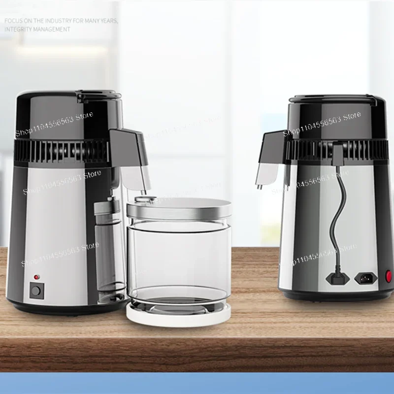 (Popular Items Today)Household Pure 4L Water Distiller Purifier Filter Dispenser Drinking Bottle Softener Essential Oil Hydrosol