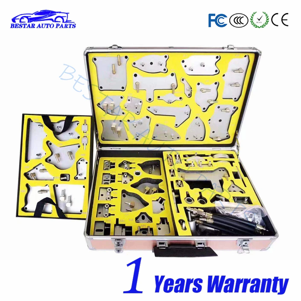 140PC Gearbox Oil Filler Tool Joint Thickened Aluminum Alloy Change Machine for Universal  ATF Transmission Filling Adapter Set