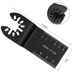 Set di lame da 34mm lame per seghe per legno oscillanti Multi utensile per Fein Multimaster Power Straight Scale Multitools universali