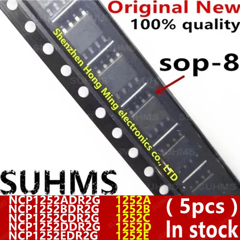 (5-10 個) 100% 新 1252A NCP1252A NCP1252ADR2G sop-8 チップセット