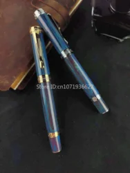 Tangmoon Original Magnetic Fountain Pen Hard Rubber/Ebonite PEEK Material Limited Resin Schrödinger S Cat/Bock Pen Nib