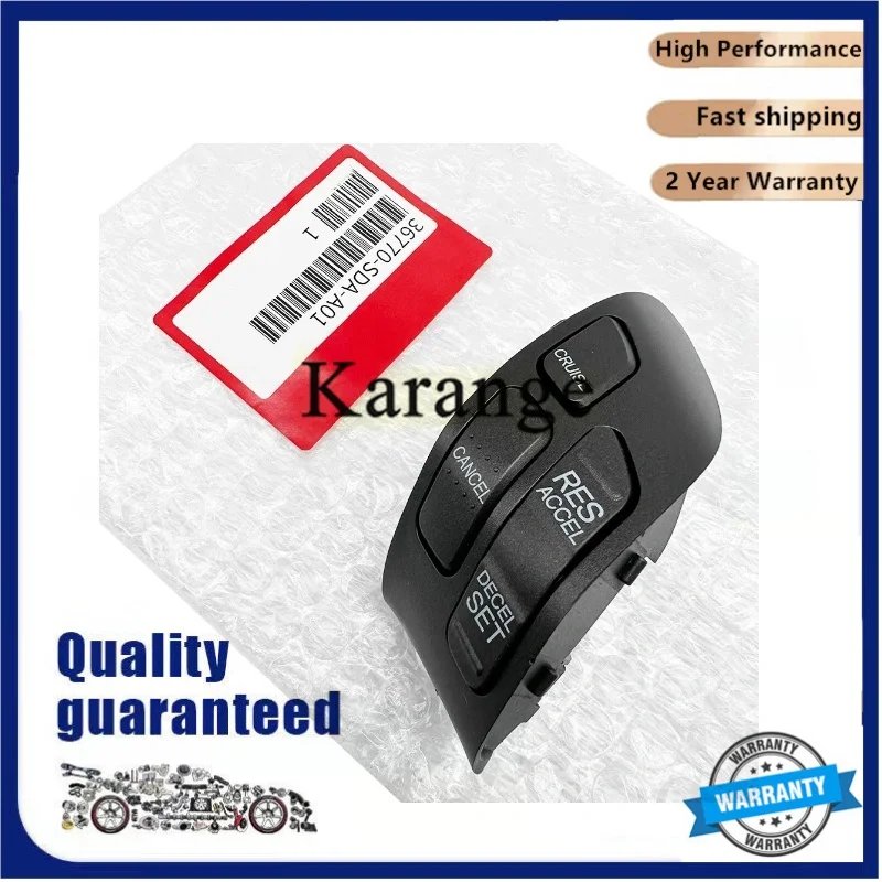 High Quality Steering Wheel Cruise Control Switch  for Accord 03-04 2.4L/3.0L 36770SDAA01 36770-SDA-A01 36770 SDA A01 New