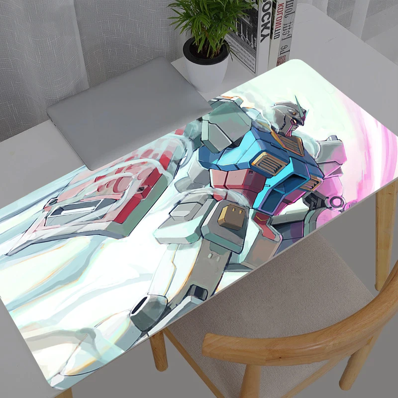 Tapis de souris Mobile Suit Gundam Gamer, grand tapis de souris XXL pour clavier et bureau, tapis de souris en caoutchouc pour ordinateur portable