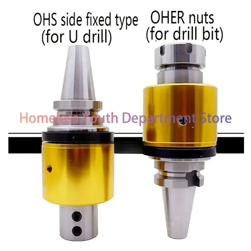 Cnc Machining Bt50 Center Outlet Oil Way Tool Handle External Cooling To Internal Cooling U Drill Bt50 Oil Way Tool Handle