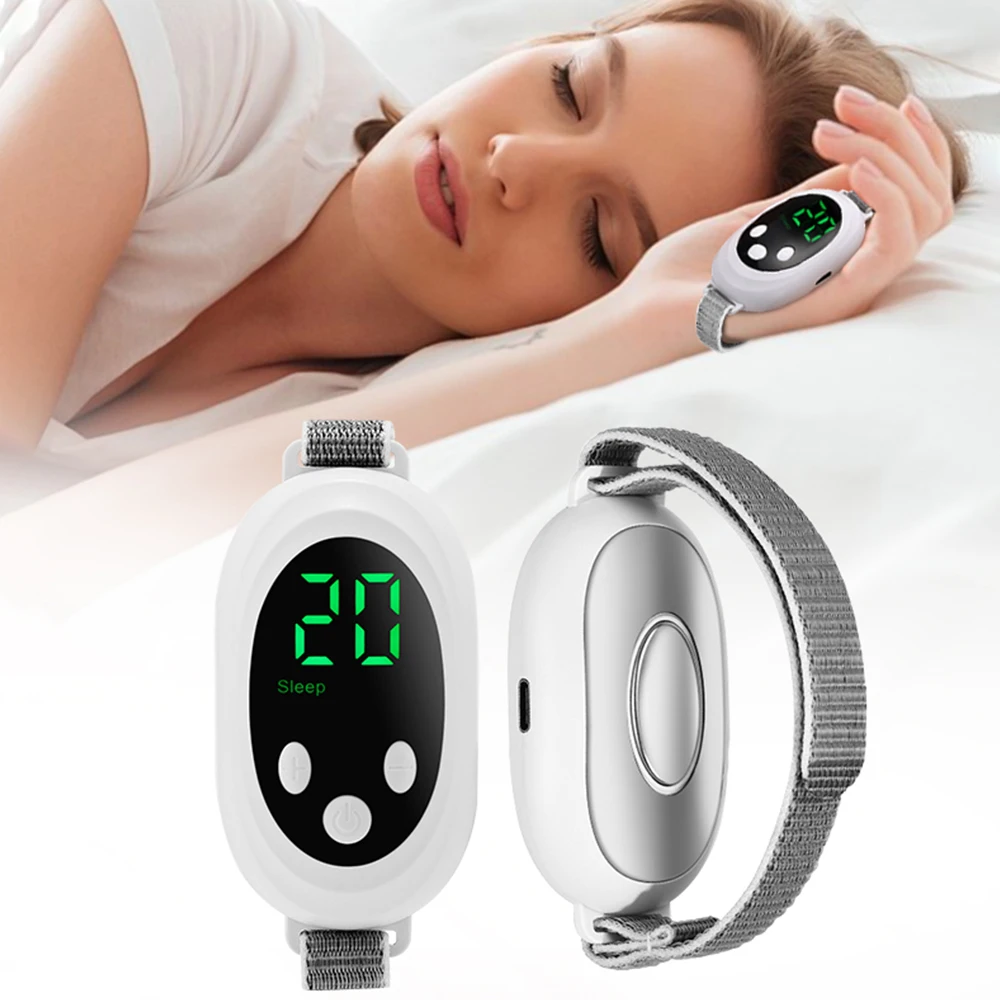 

Pulse Stimulation Palm Sleep Aid Device Rechargeable Handheld Sleep Aid Instrument Anti Anxiety Insomnia Improve Sleep Quality