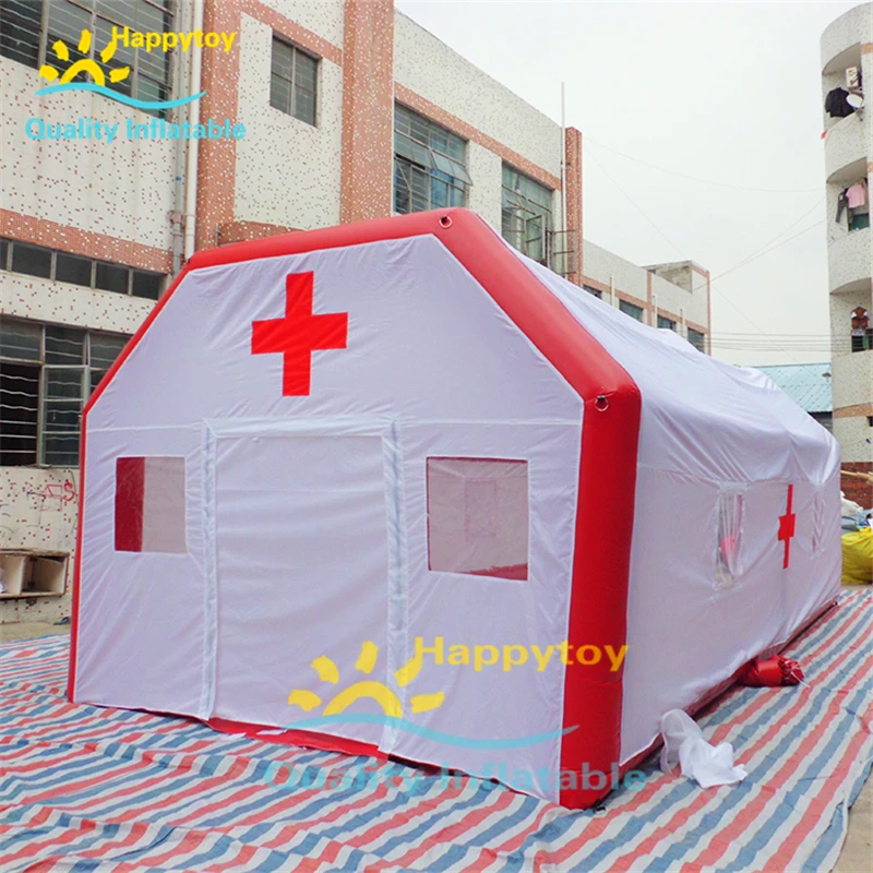 Sala de aislamiento de la tienda de alivio médica del hospital de emergencia inflable caliente