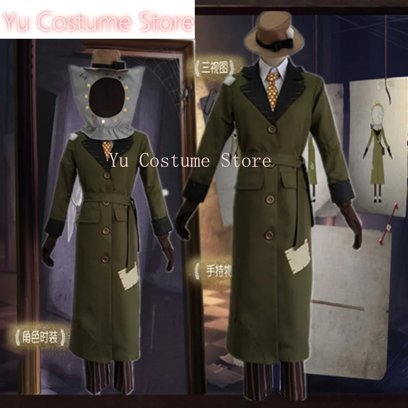 Game Identity V Cosplay Costumes Survivor Melly Plinius Entomologist Cosplay Costume Original Skin Uniforms Clothes Suits New