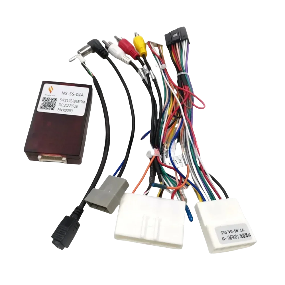 Radio Wiring Harness Adapter Canbus Decoder 16 Pin For NissanQashqai/ Teana 2019-2022(Turkish version) Radio Android GPS 2 Din