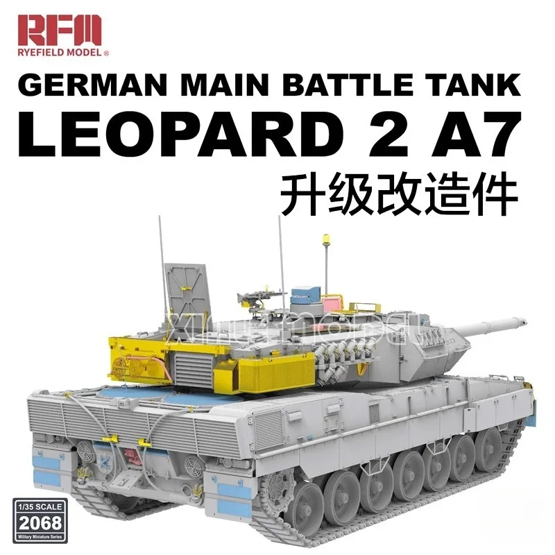 

Ryefield model RM-2068 1/35 German Main Battle Tank Leopard 2 A7 Upgrade set for RM-5108