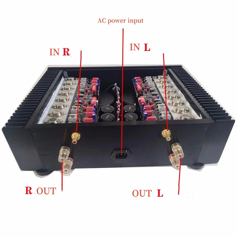 Referencia importada, circuito de máquina famosa, amplificador de potencia de audio Clase A puro, amplificador HIFI doméstico