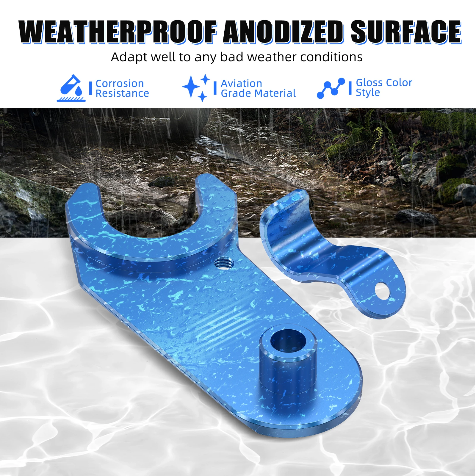 ATV ترقية شرارة التمهيد باستمرار لياماها YFZ450R SE 2009-2025 YFZ450X 2S2-11190-21-00 T6-6061-الألومنيوم YFZ 450R 450X #2