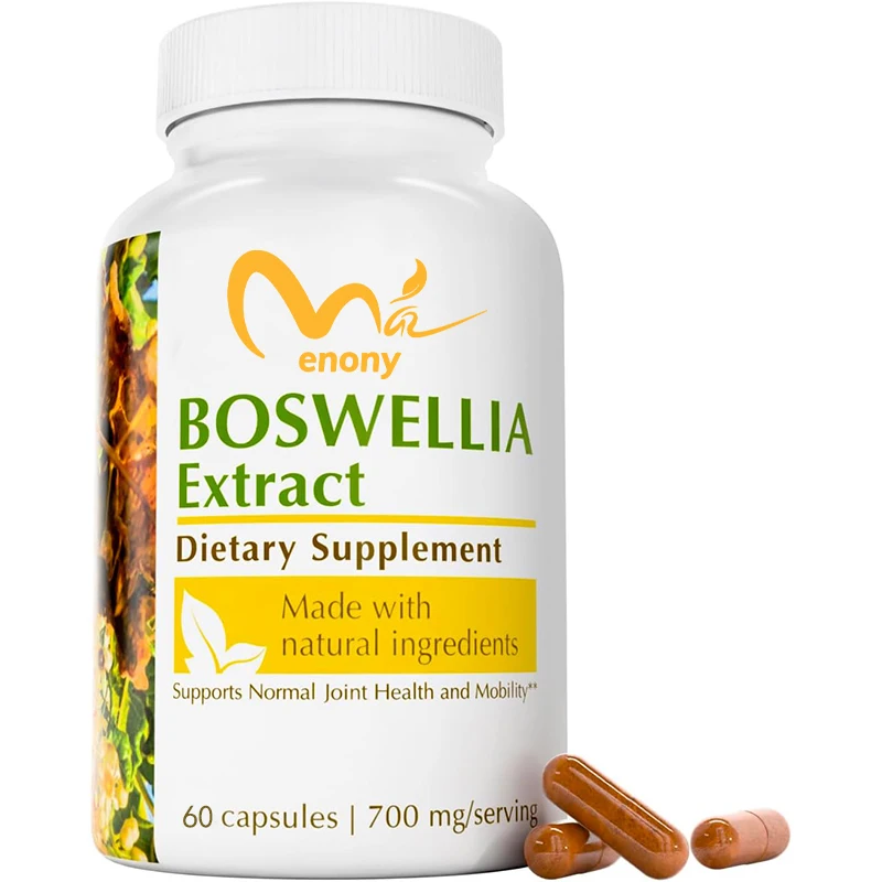 Frankincense Extract, 700mg per serving - Black Pepper, Healthy Joint Support Supplement -60 capsules