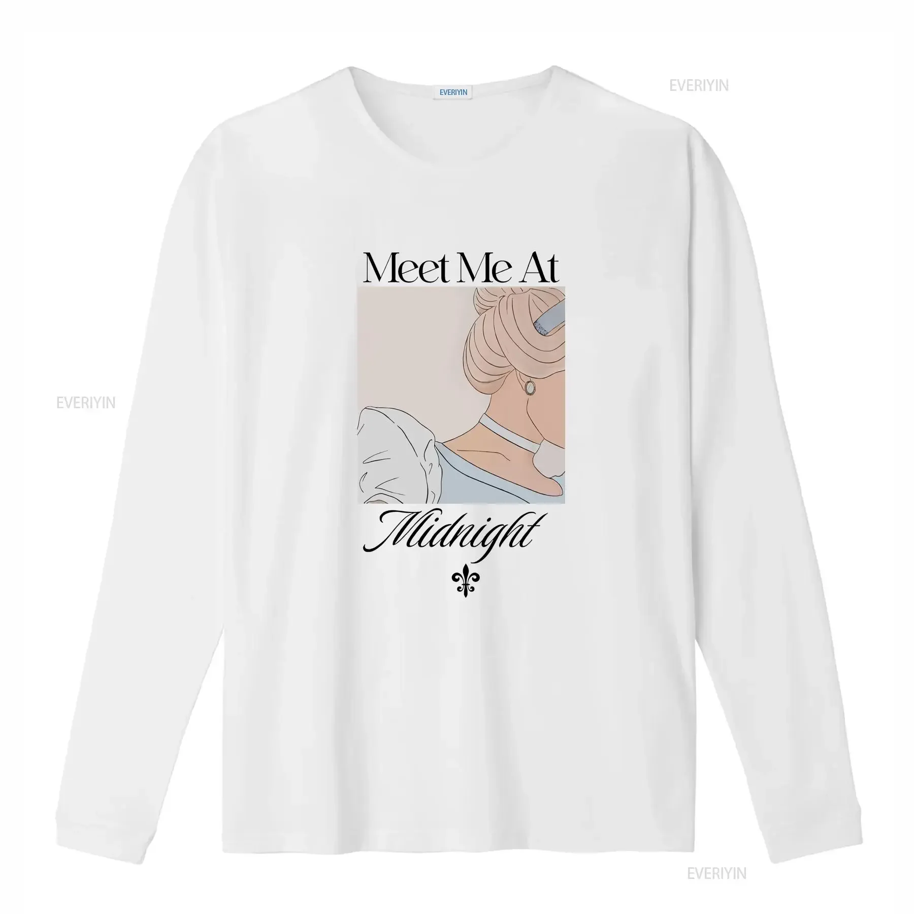Meet Me Princess at Midnight Girl Women or T Shirt vintage Washed fashion Slightly Stylish homme Breathable designer clothes