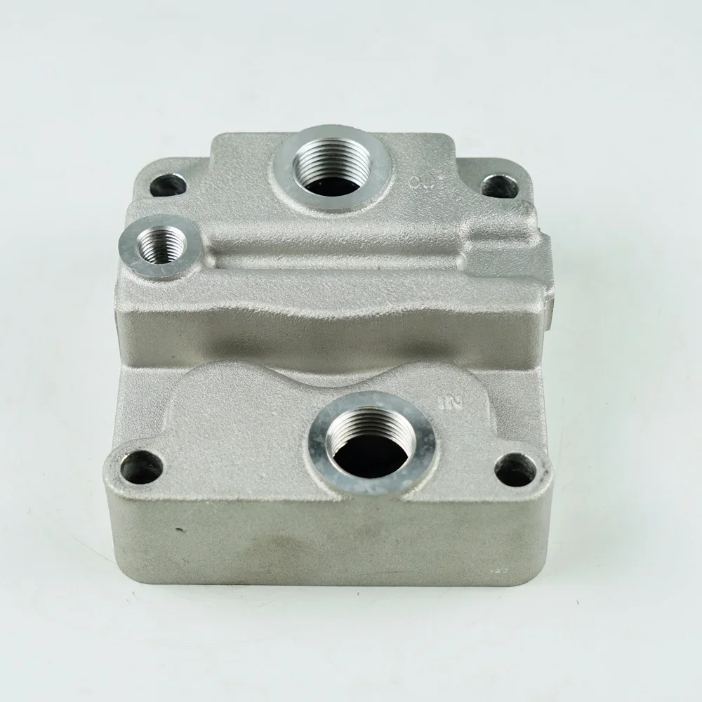 China Factory Direct Quality Air Brake Compressor Repair Kit Cylinder Head Upper for Isu-zu ELF Trucks 4HK1 Engine Compressor