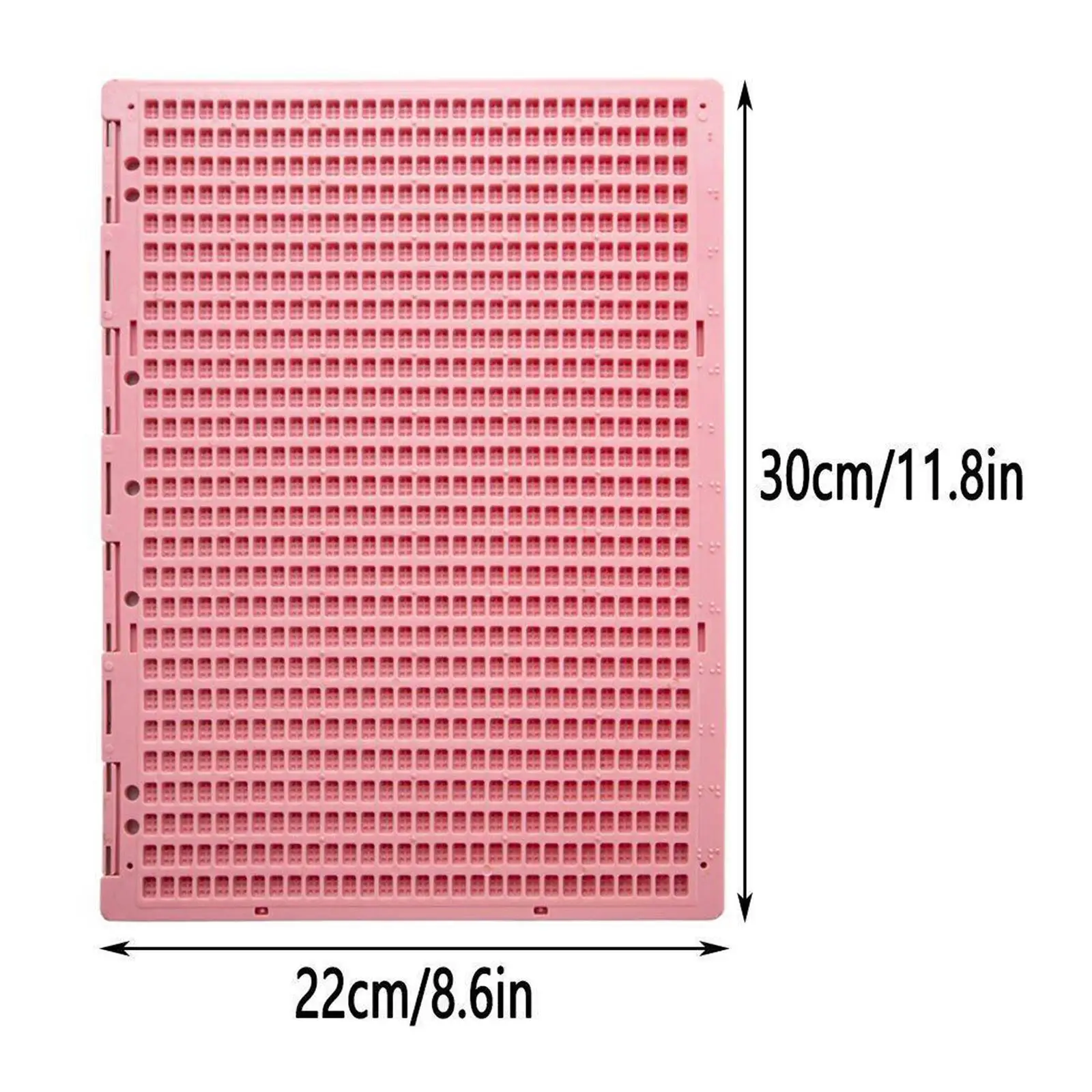 Braille pisanie łupek Braille podstrunnica pisanie Braille narzędzie do pisania Braille tablica do pisania dla kobiet mężczyzn dorosłych szkoła domowa