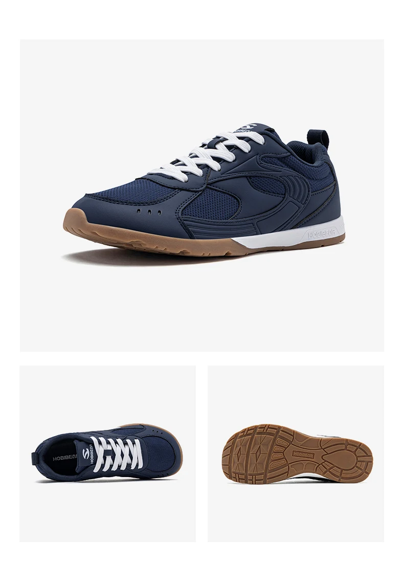 HOBIBEAR Herren-Sneaker mit breiter Zehenbox, leichte Schnür-Tennisschuhe, atmungsaktives Mesh, rutschfeste Freizeit-Wanderschuhe für Unisex – Detail 18