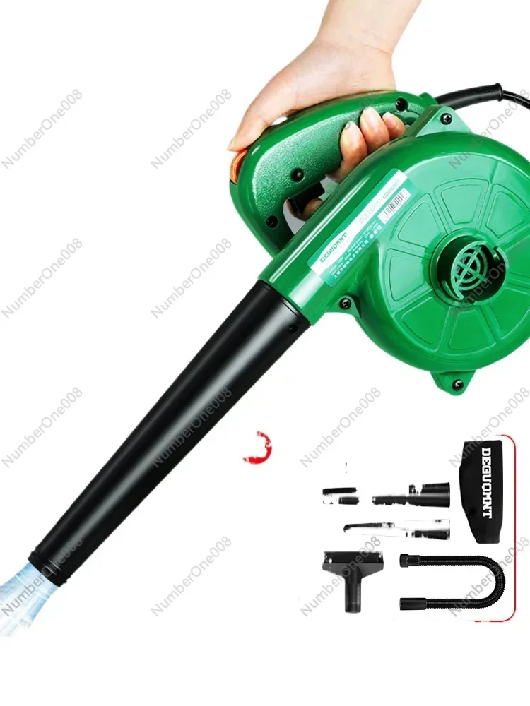 

Маленький вентилятор 220 В, мощный мощный фен для выдувания пыли, компьютерная очистка пыли, промышленный сбор пыли