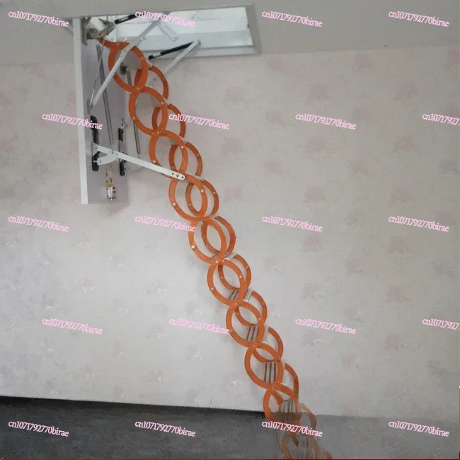Standard Steel Telescopic Automatic Telescopic Loft Ladder/remote Control Ladder/ladder with Handrails