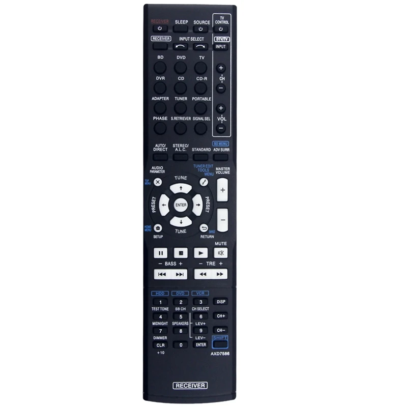 Replace AXD7586 Remote Control For Pioneer AV Receiver VSX-520-S VSX-53 VSX-1121 Remote Control