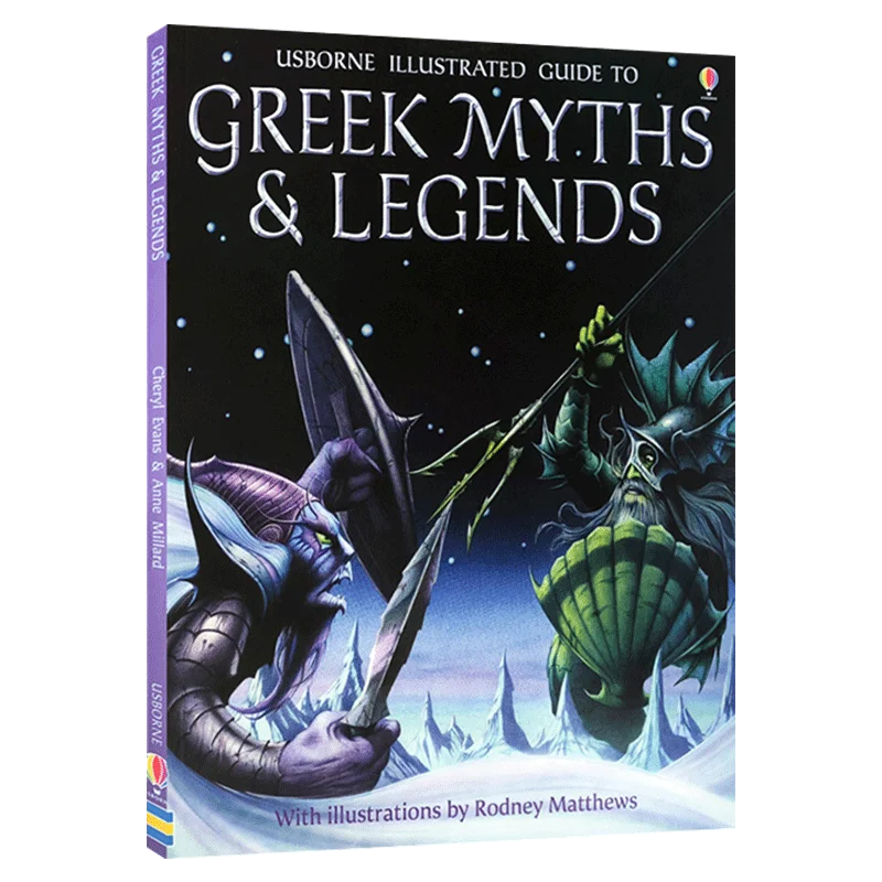 

Usborne Greek Myths and Legends, Children's books aged 9 10 11 12 English books, Mythology Stories 9780746087190