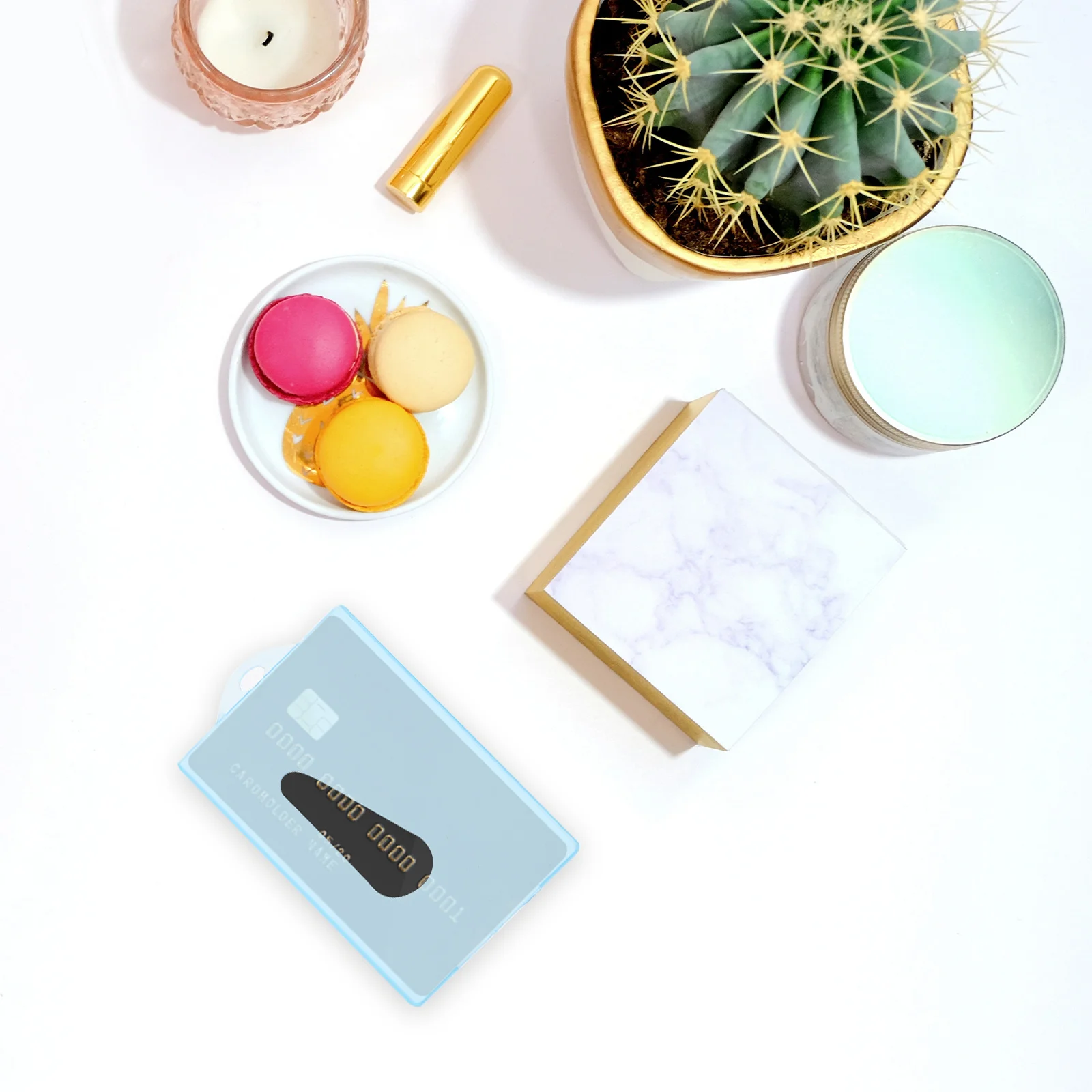 

40Pcs Anti-Magnetic Bank Card Holders Small Lightweight Portable Id Cards Protective Covers Student Badge Holder Work Badge