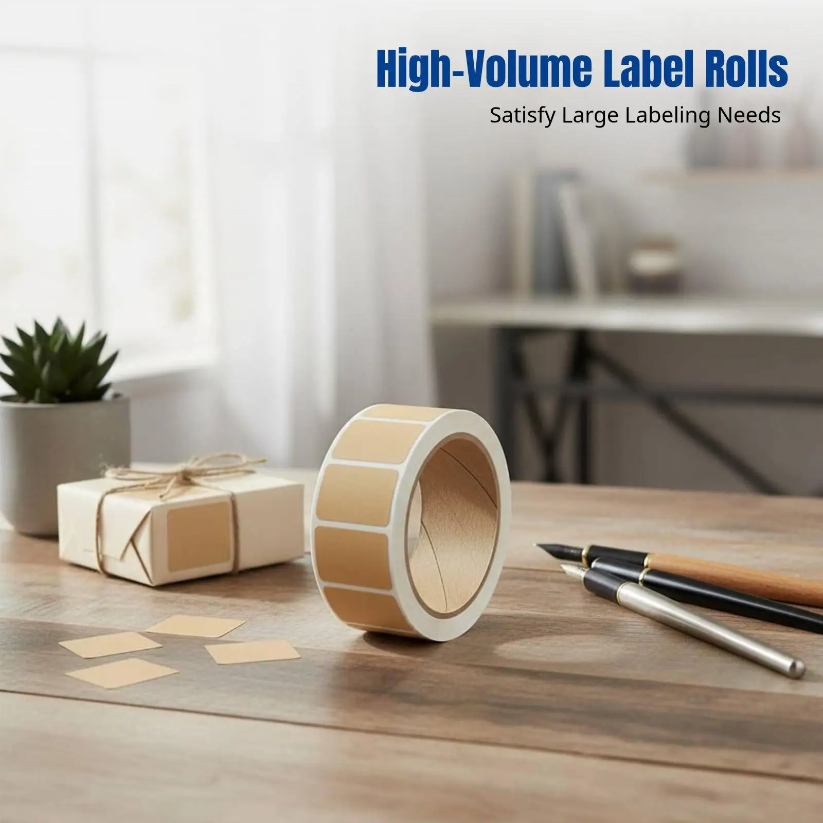 Label Stickers Multi Use Blank Writable Durable for Home Sorting