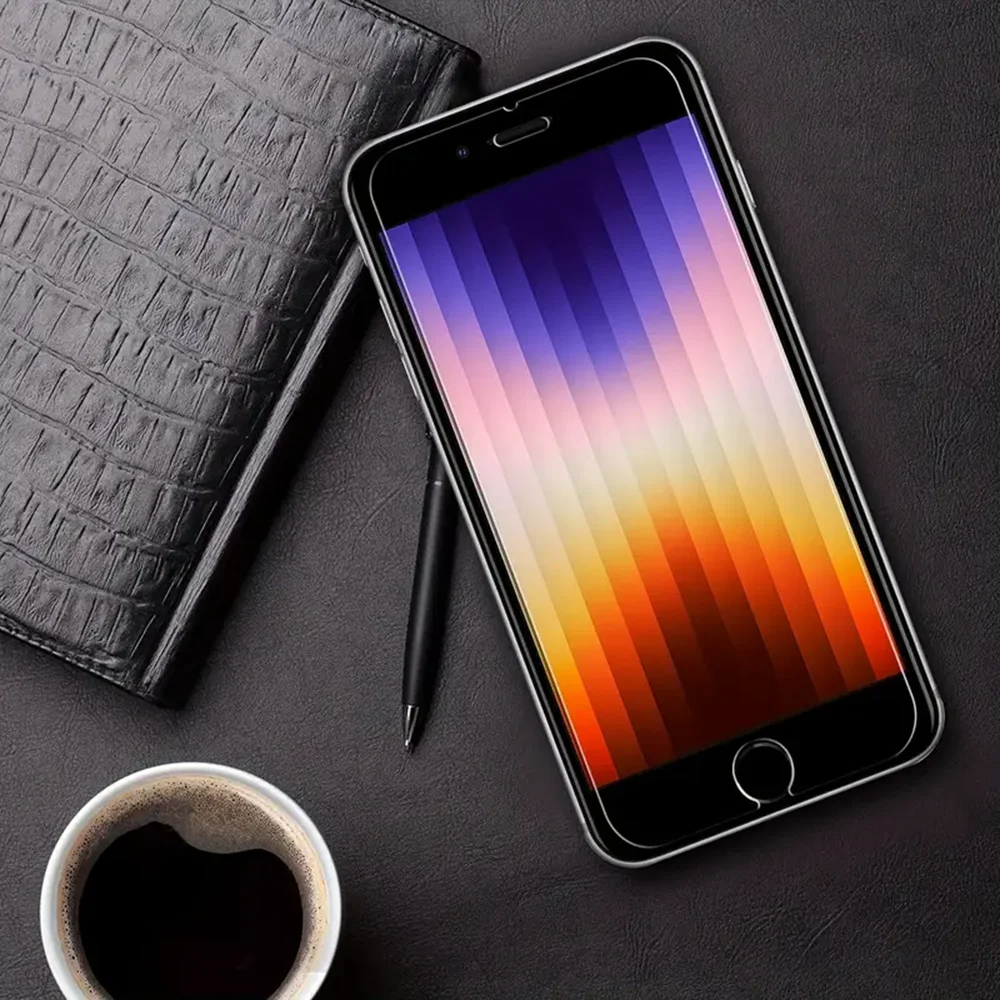 واقي شاشة من الزجاج المقسى لهاتف أيفون ، 7 ، 8 ، 6 ، 6S Plus ، SE ، من من من الزجاج المقوى ، 3 من من من من من من الزجاج المقسى