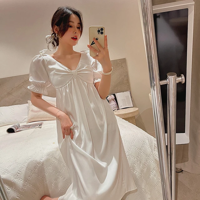 Ladies silky nightdress sale