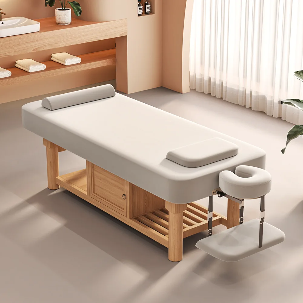 Multifunctional constant temperature heating skin care latex bed for LH beauty salon