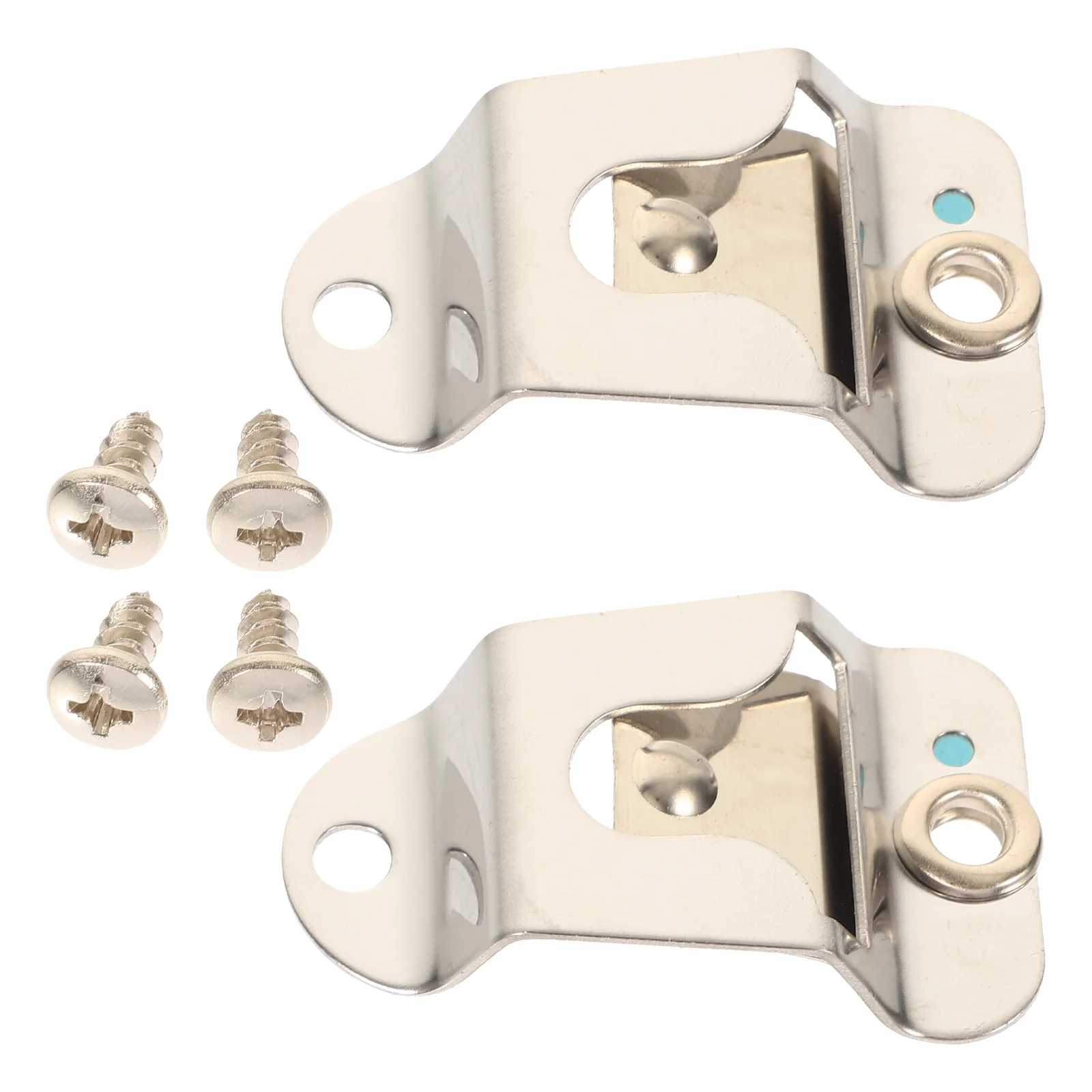 

2 Sets Microphone Back Clip Cb Mounting Hanging Holder Cell Hanger Hook Automotive