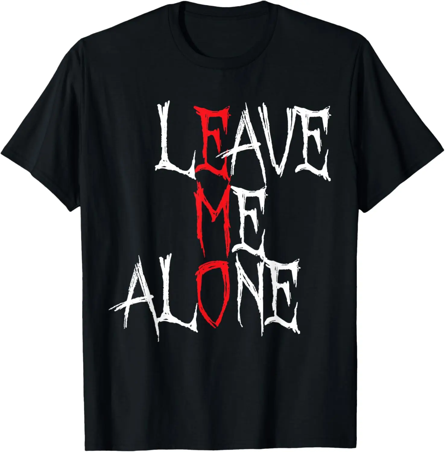

Leave me Alone | Emo clothes | Emocore Emo Music Fan | Emo T-Shirt