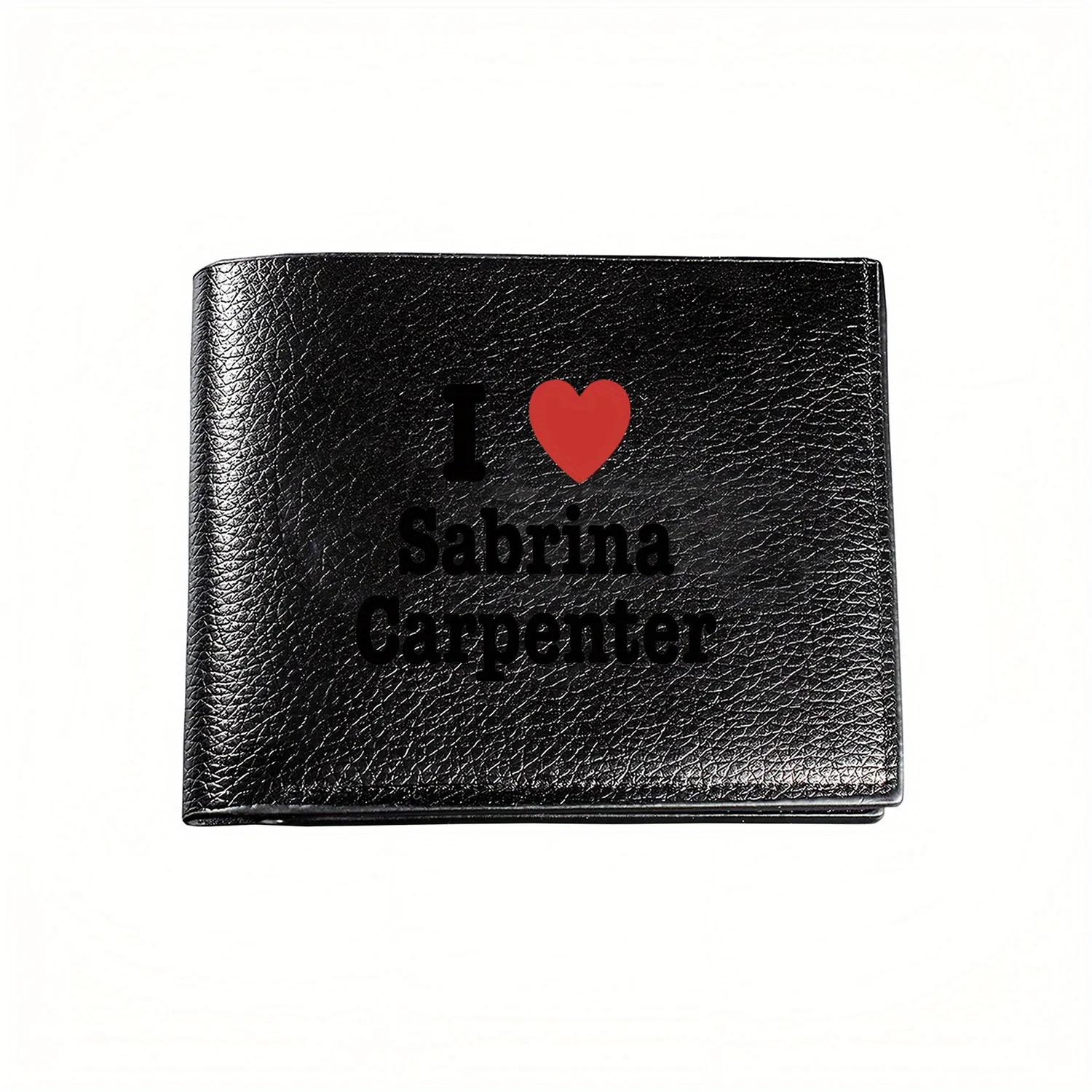 

I Love Sabrina Carpenter Деловой мужской повседневный элегантный простой практичный качественный кошелек стильный принт графический креативный рождественский