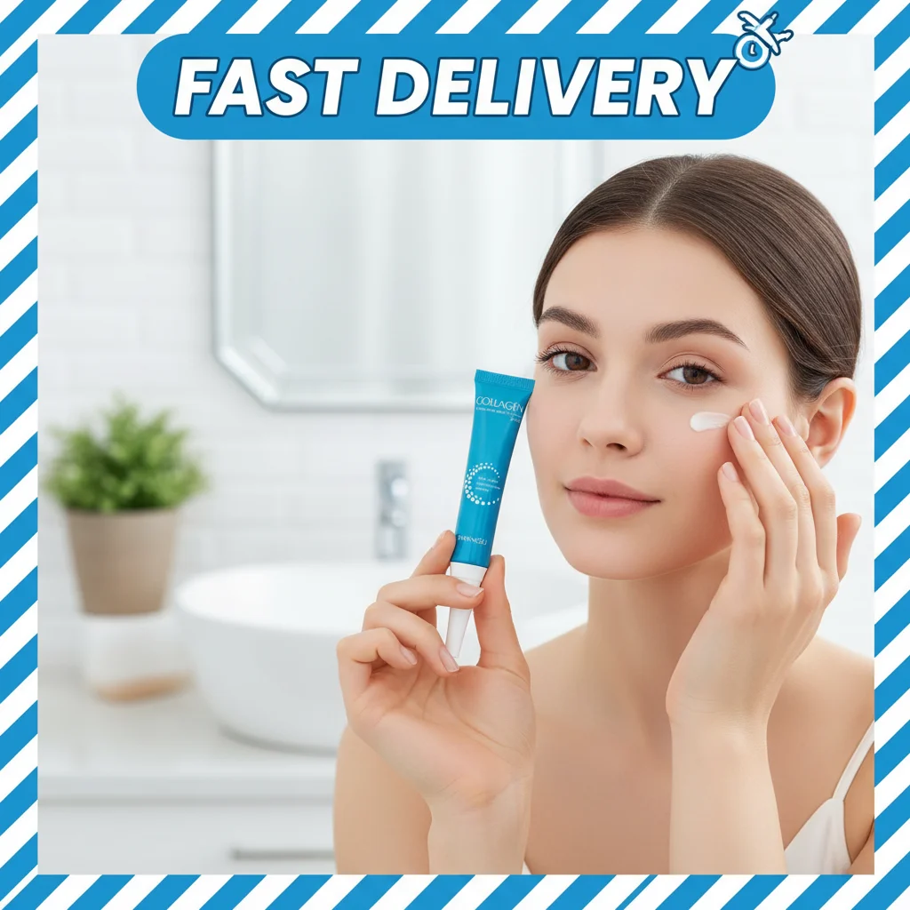 1/2/3pcs Collagen Eye Cream Fade Fine Line Moisturizing Firming Smooth Eye Skin Care Hydrating Brightening Remove Dark Circle