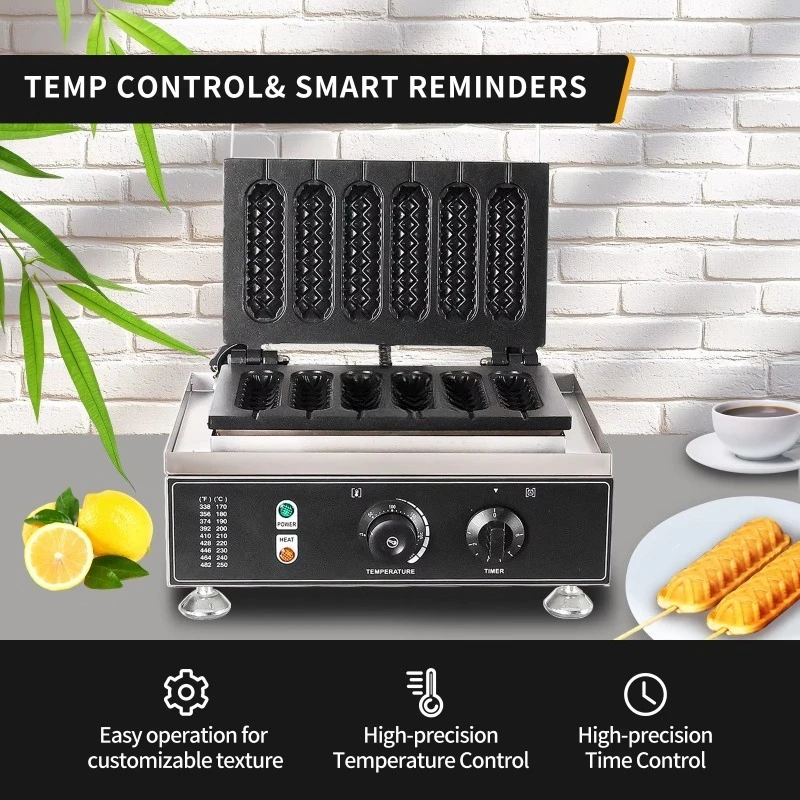 110V/220v commercial waffle maker, bread maker 4